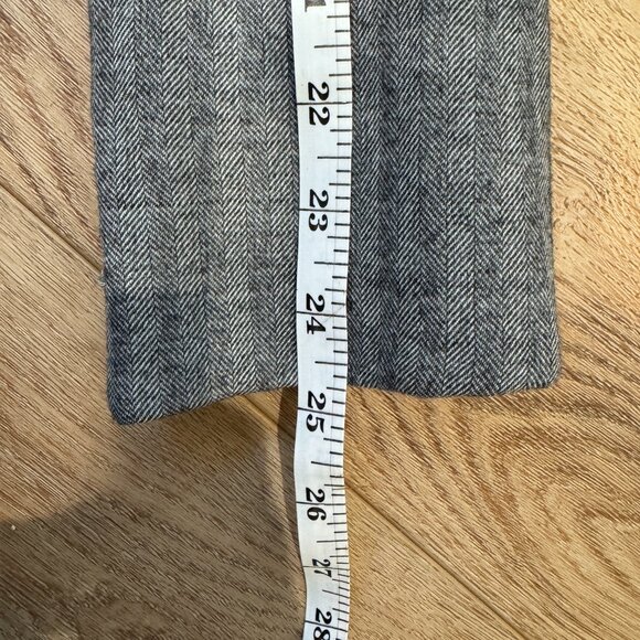 Veronica Beard Herringbone Blazer Gray Size 4 - Picture 13 of 15